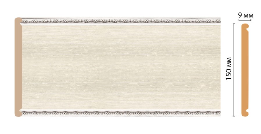 Декоративная панель DECOMASTER F15-15 (150*6*2400мм)