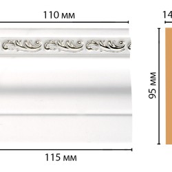 Основание DECOMASTER D204-60 (115*95*14мм)