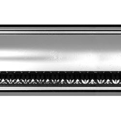 Плинтус потолочный DECOMASTER 100C-63ШК/14 (69*69*2400мм)