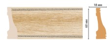 Плинтус напольный DECOMASTER 192-11 (60*18*2400мм)