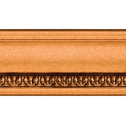 Плинтус потолочный DECOMASTER 100C-1223 (69*69*2400мм)