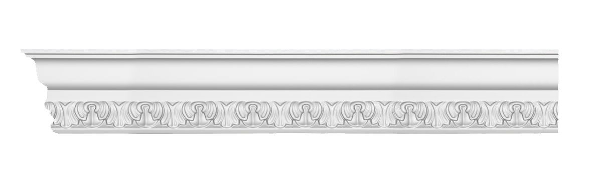 Плинтус потолочный с рисунком DECOMASTER DT-33 (80*35*2400мм)