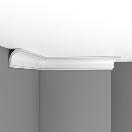 Плинтус потолочный гладкий DECOMASTER DP-16A (68х55х2400)